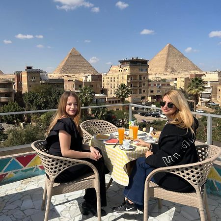 Matto Pyramids Inn Kafret el-Gabal Kültér fotó