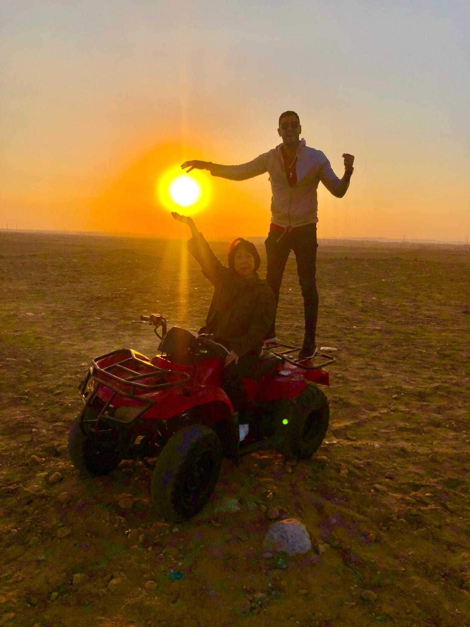 Matto Pyramids Inn Kafret el-Gabal Kültér fotó